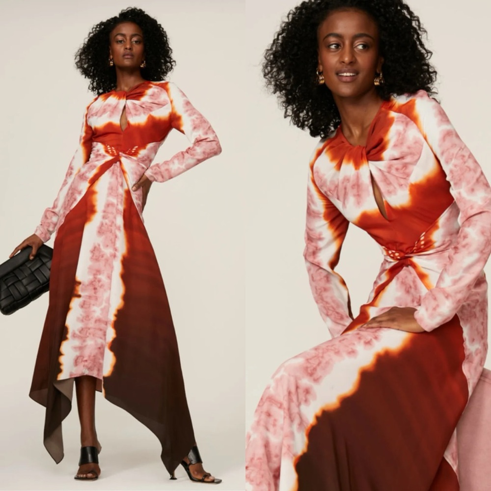 Altuzarra Adikia Tie Dye Dress in Size 36